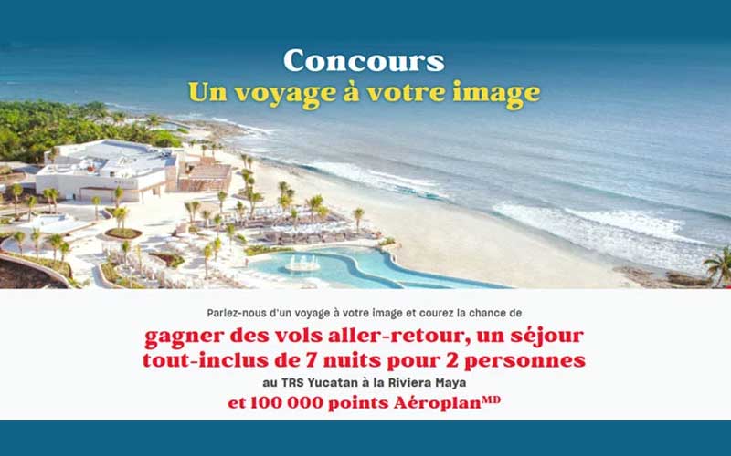 Gagnez un voyage tout-inclus à la Riviera Maya (11 457 $)