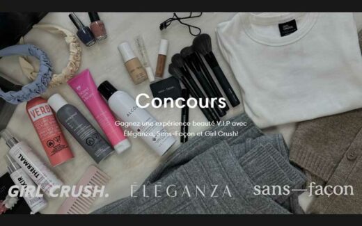 Gagnez une expérience beauté V.I.P de 1400 $ (5 gagnantes)