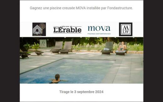 Gagnez une piscine MOVA de 25 000 $