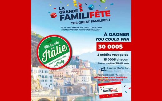 Gagnez 2 crédits voyages de 15 000 $ chacun