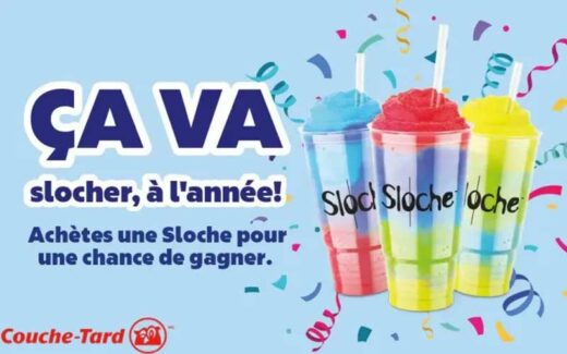 Gagnez 7 cartes de Sloche pour une année (1419 $ chacune)