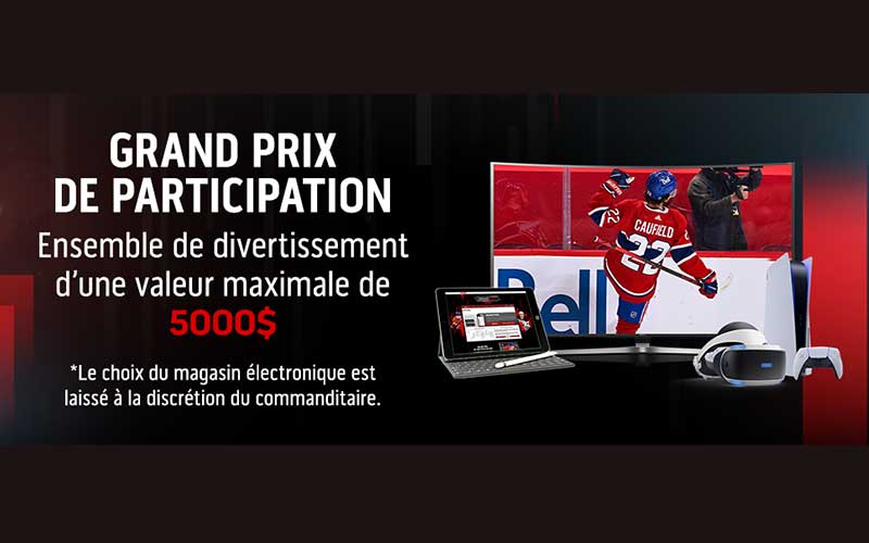 Gagnez Un grand-prix de 5 000 $