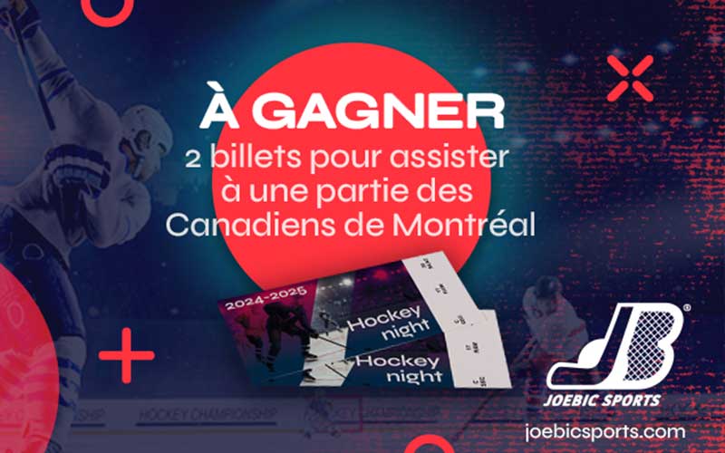 Gagnez des billets pour le Canadien de Montréal