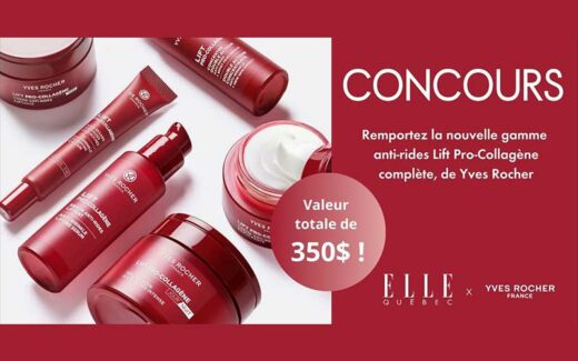 Gagnez la gamme anti-rides Lift Pro-Collagène de Yves Rocher