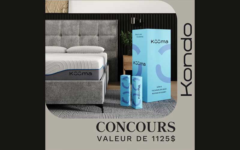 Gagnez un ensemble de matelas queen (1125 $)