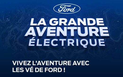 Gagnez un voyage en voiture électrique Ford de rêve (3000 $)