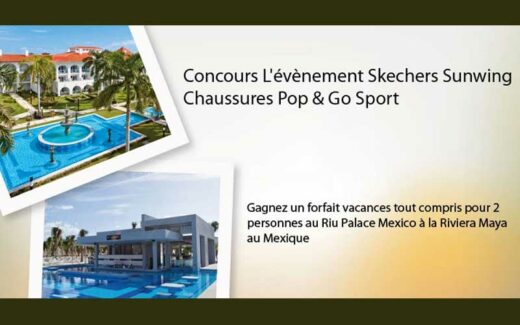 Gagnez un voyage tout inclus au Riu Palace à Cancún