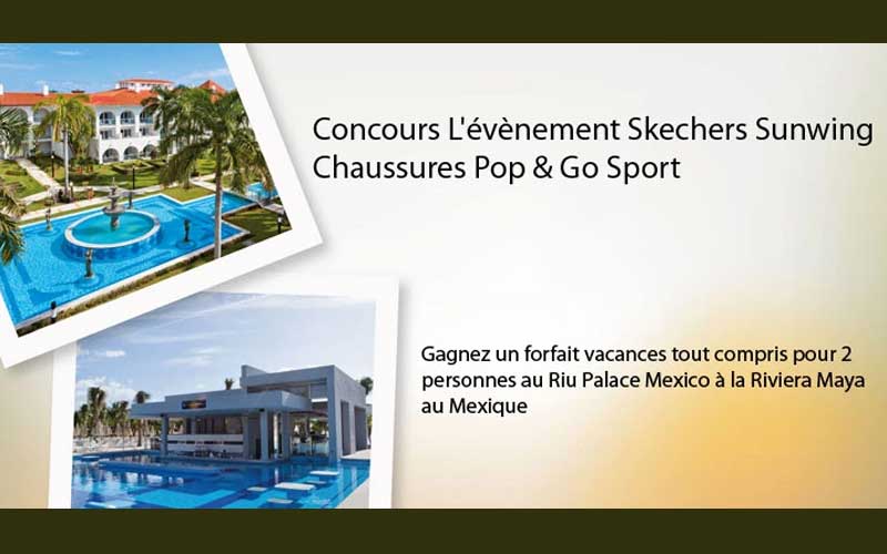 Gagnez un voyage tout inclus au Riu Palace à Cancún