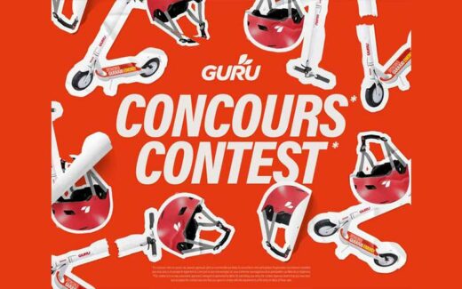Gagnez une trottinette électrique et son casque assorti (800 $)