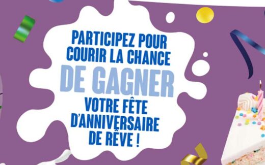 Gagnez votre fête d’anniversaire de rêve (8000 $)