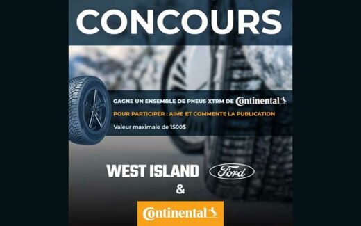 Gagne un ensemble de pneus Continental XTRM de 1500 $