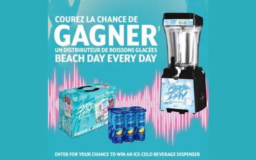 Gagnez 20 distributeurs de boissons glacées (350 $ chacun)