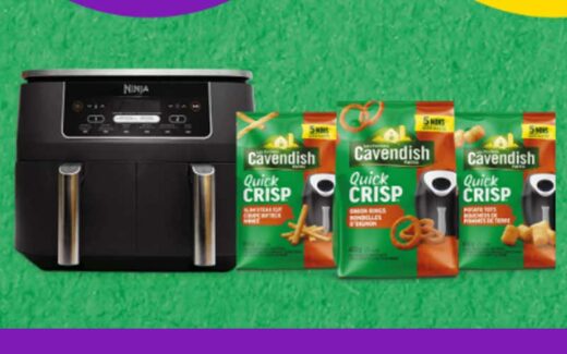 Gagnez 3 friteuses à air avec 1 an de frites Fermes Cavendish