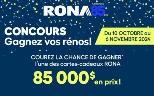 Gagnez 3 prix de 25 000 $ en argent ou 1 des 10 prix de 1000 $