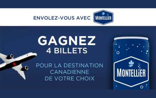 Gagnez 4 billets aller-retour Air Canada
