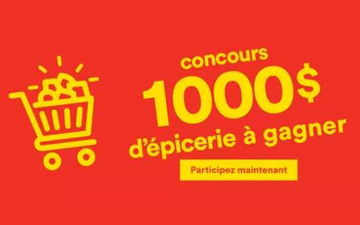 Gagnez Une carte-cadeau Super C de 1000$