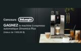 Gagnez la machine à espresso Dinamica Plus (2000 $)