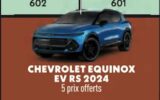 Gagnez un Chevrolet Equinox EV 3RS 2024