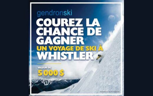Gagnez un Voyage pour deux à Whistler (Valeur de 5000$)