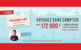 Gagnez un grand prix de 172 000 $ en crédit-voyage