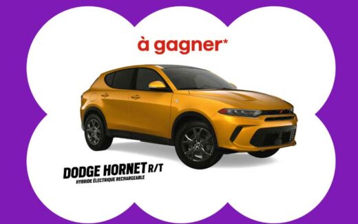 Gagnez un véhicule Dodge Hornet R/T 2024 (63640 $)
