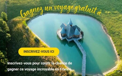 Gagnez un voyage incroyable pour deux en France (14950 $)