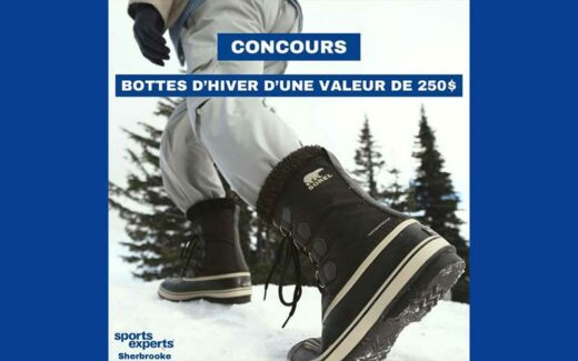 Gagnez votre Paire de Bottes d'hiver