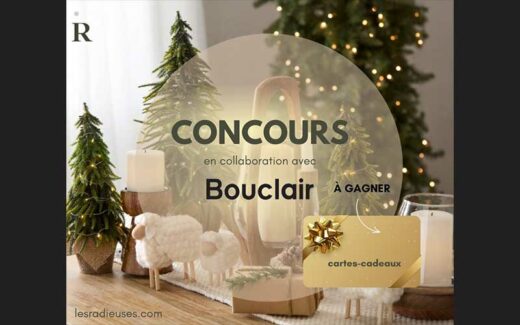 Gagnez 2 cartes-cadeaux de 150 $ chez Bouclair