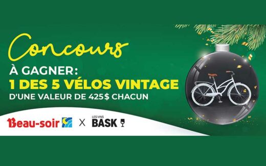 Gagnez 5 vélos vintages de 425 $ chacun