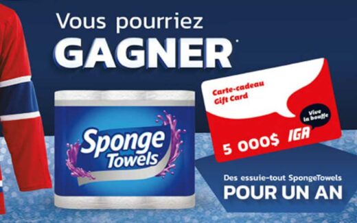 Gagnez Un prix d'une valeur de 6300 $