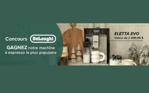 Gagnez la machine à espresso Eletta Evo (2500 $)