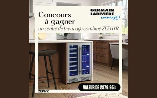 Gagnez un centre de breuvage combiné ZEPHYR (2879 $)