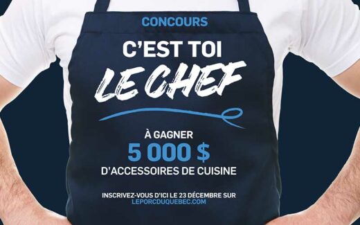 Gagnez un prix de 5000 $ d’articles de cuisine