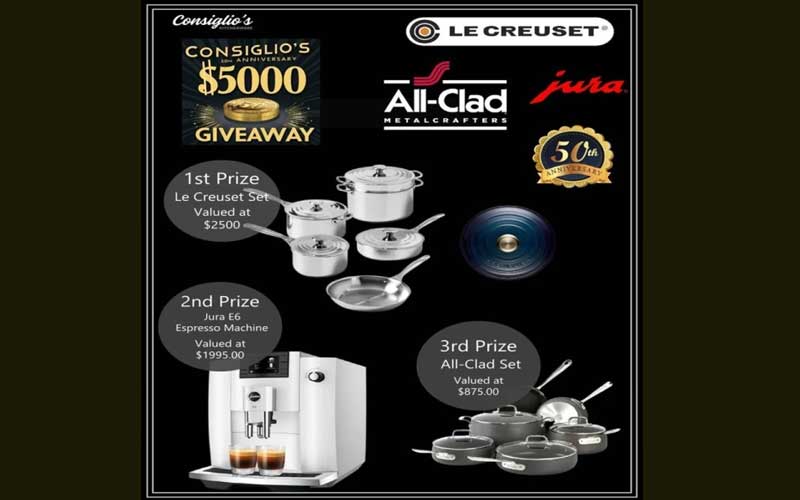 3 trois prix d'une valeur de 5000 $ à gagner