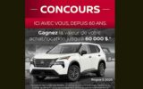 Gagnez une voiture Nissan de 60 000 $