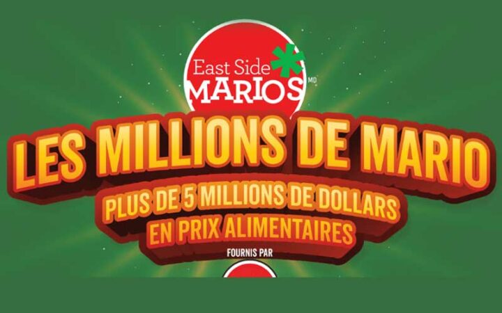 Plus de 5 millions de dollars en prix alimentaires à gagner