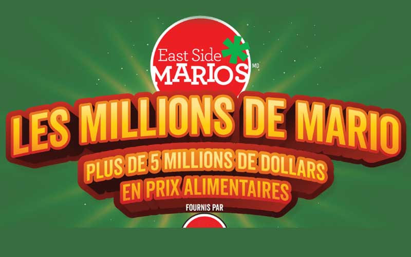 Plus de 5 millions de dollars en prix alimentaires à gagner