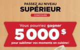 Courez la chance de remporter un chèque de 5 000 $