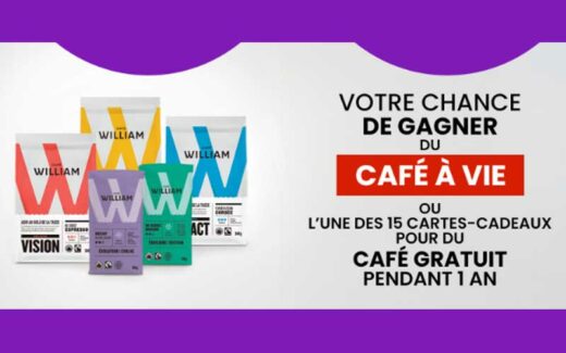 Gagnez du café à vie