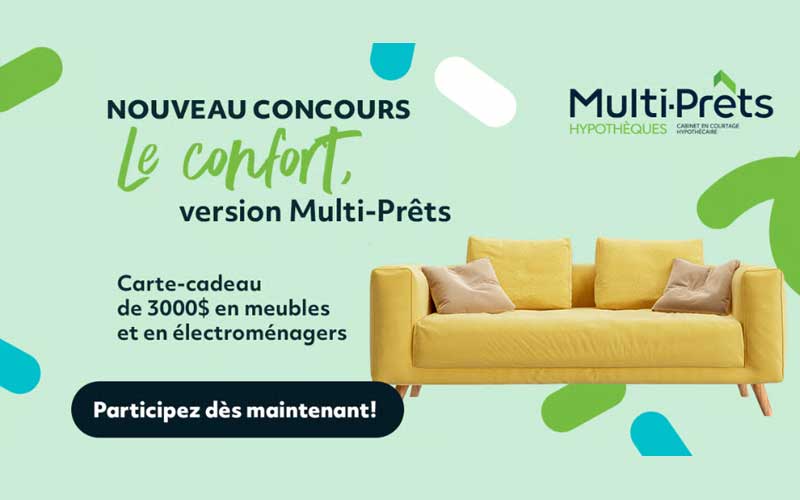 Gagnez 3000 $ en meubles et électroménagers