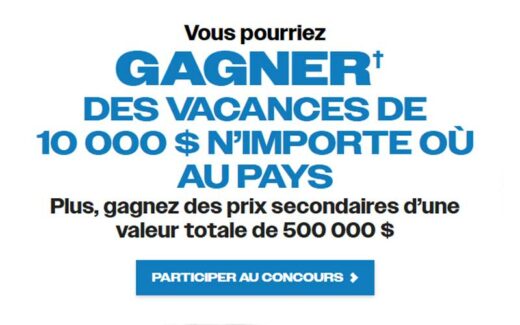 Gagnez Un grand prix de 10 000 $ en argent