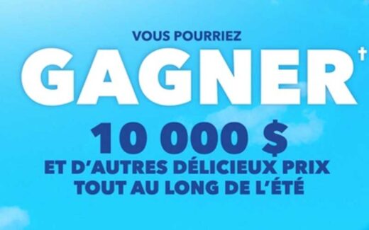 Gagnez un grand prix de 10000$