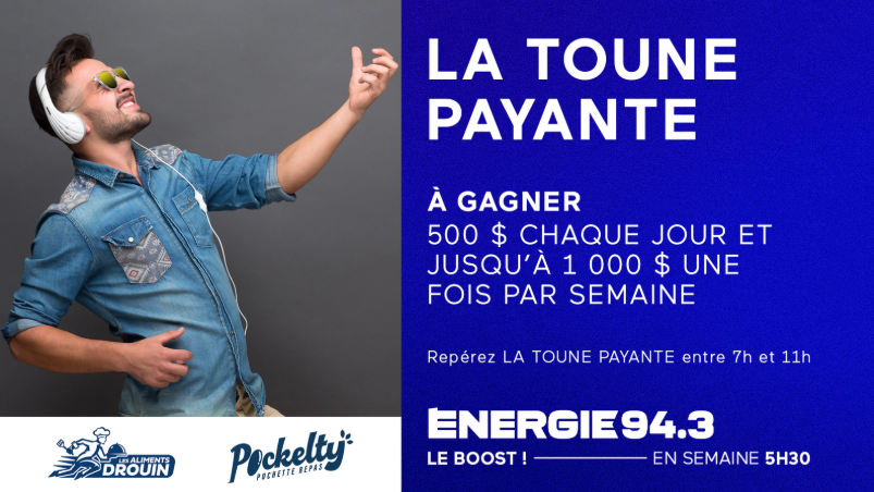 Gagnez 500$ chaque jour et jusqu'à 1000$ une fois par semaine