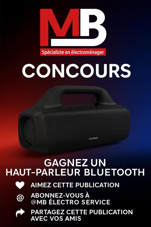 Gagnez un haut-parleur Bluetooth Soundcore