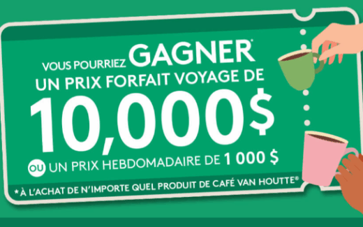 Gagnez un prix forfait voyage de 10 000 $