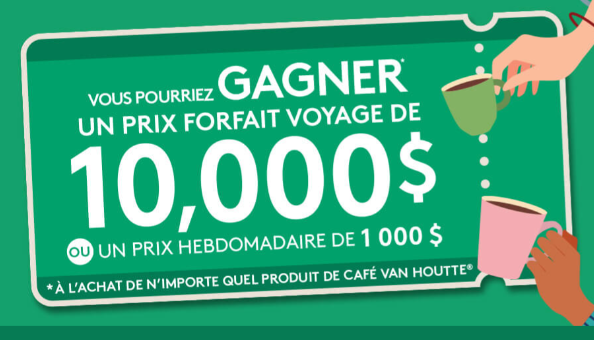 Gagnez un prix forfait voyage de 10 000 $