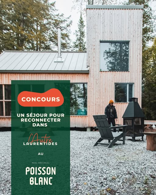 Gagnez un séjour pour reconnecter dans L’Autre Laurentides