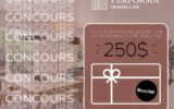 Gagnez une carte-cadeau de 250$ chez Bouclair