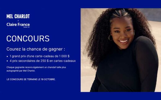 Concours Boutiques Marie Claire - Un prix de 1000 $ à gagner