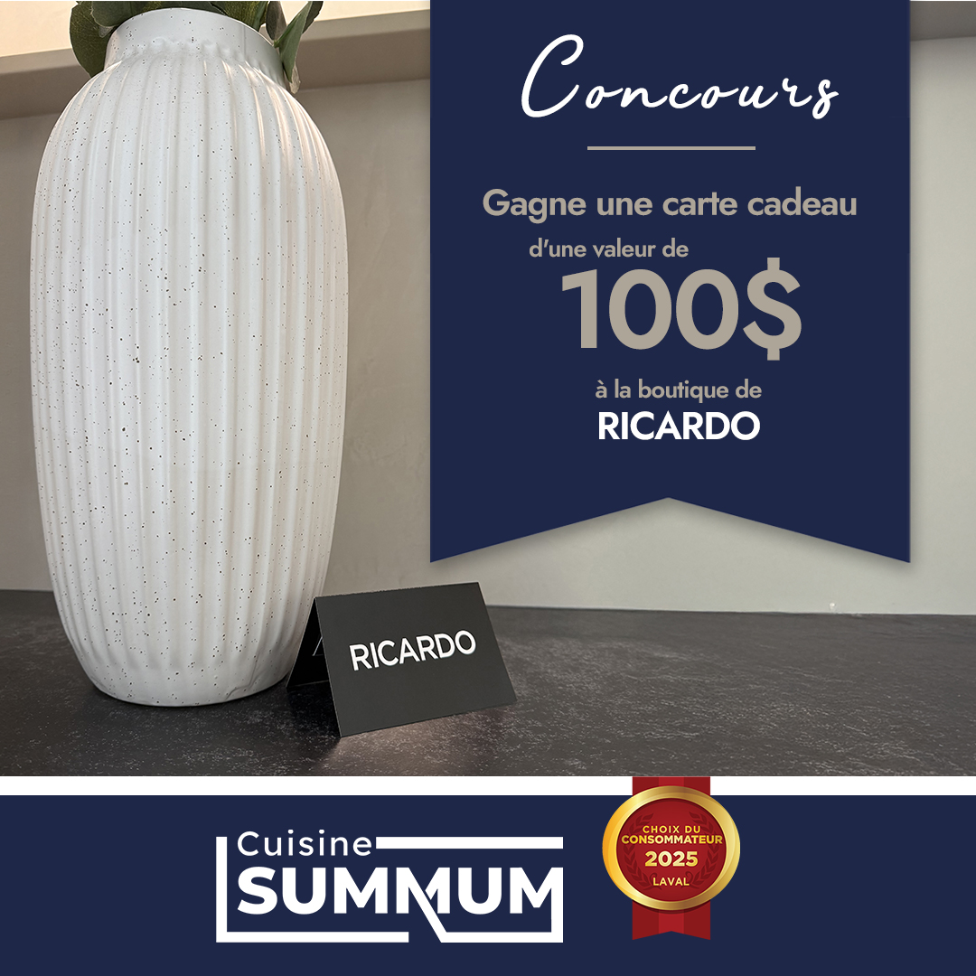 Concours Cuisine Summum - Gagnez une carte-cadeau de 100 $